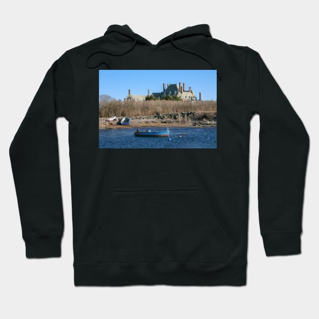 Fishing Boats in Newport Hoodie by Rob Johnson Photography